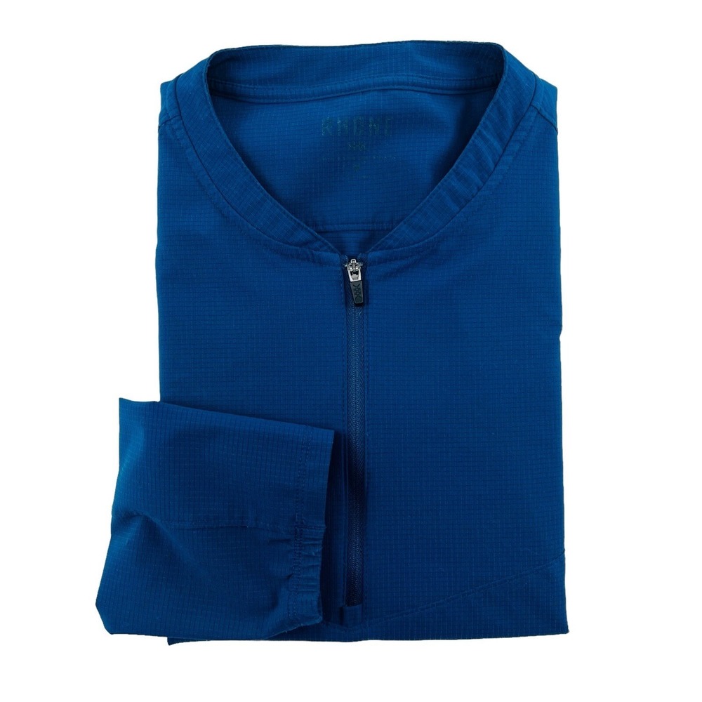 Rhone Blue 1/4 Zip Polyester Active Pullover Sweater Mens Size Medium